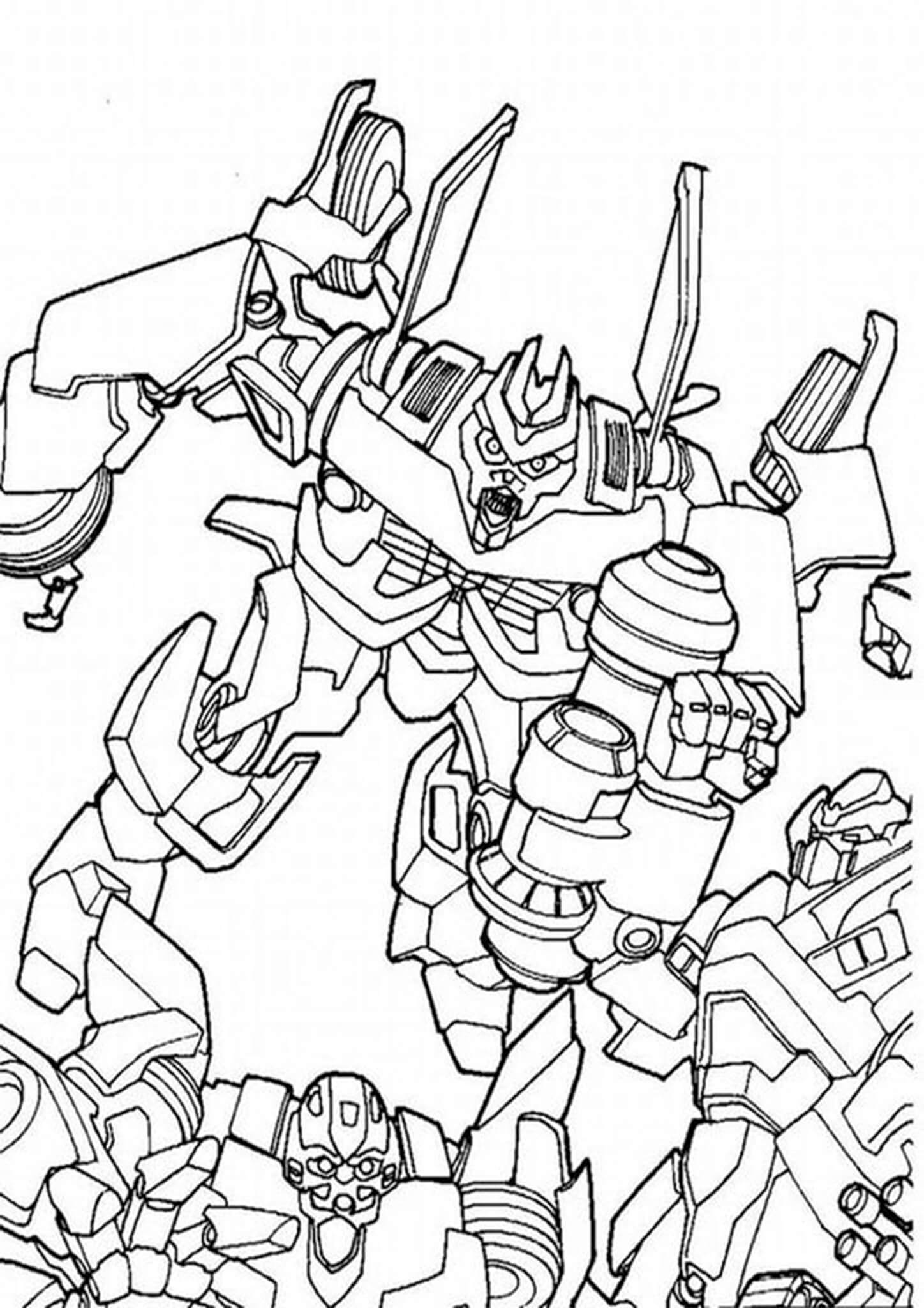 90 Transformer Printable Coloring Pages 39