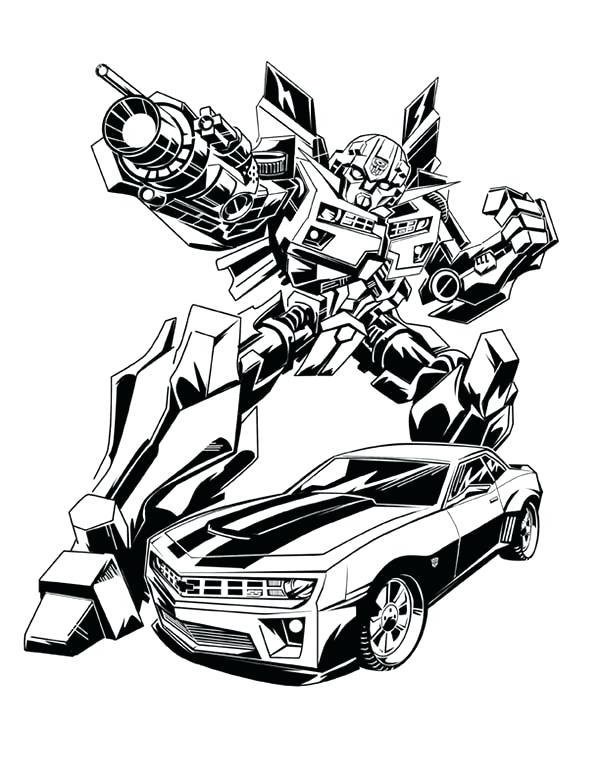 90 Transformer Printable Coloring Pages 40