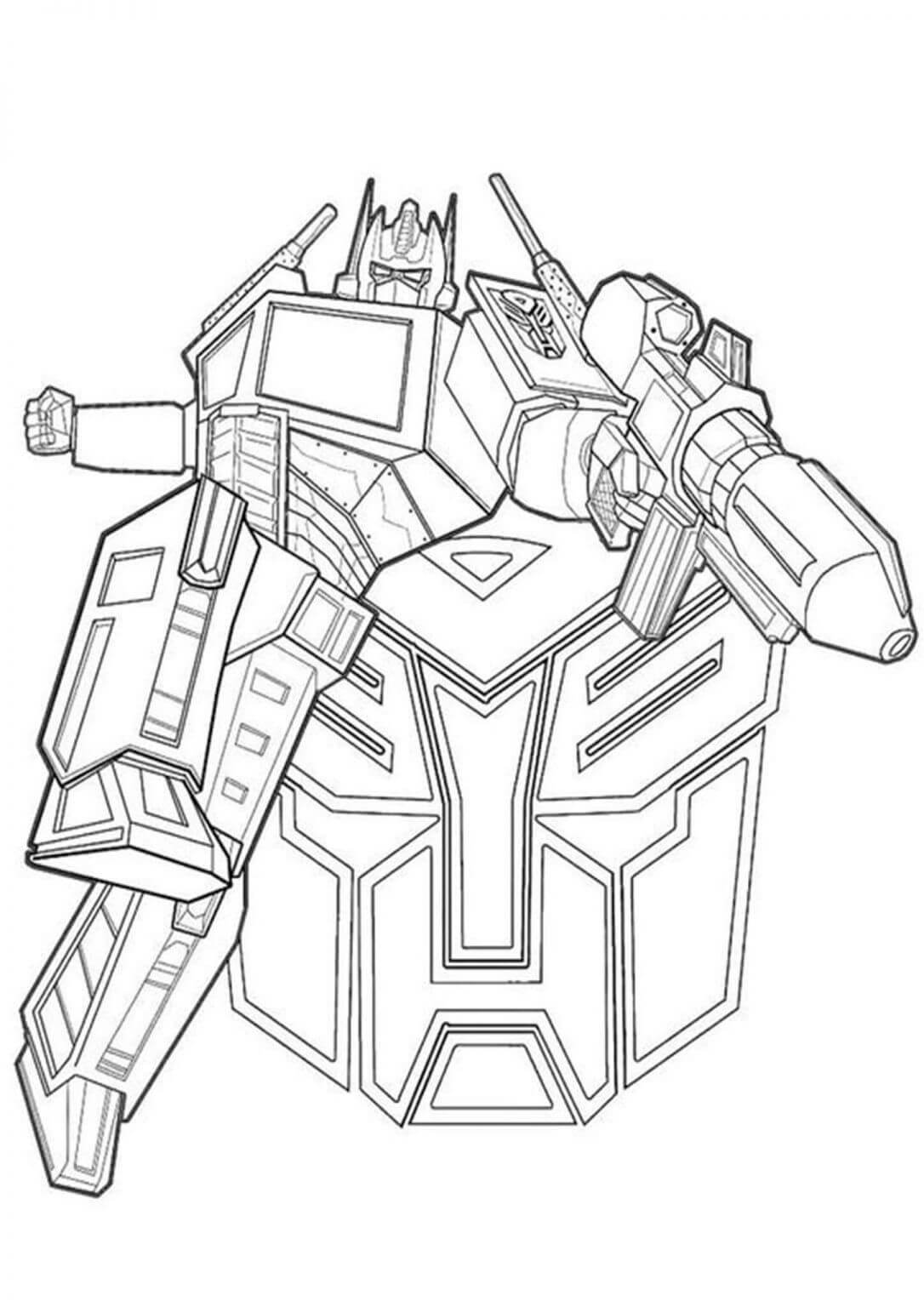 90 Transformer Printable Coloring Pages 52