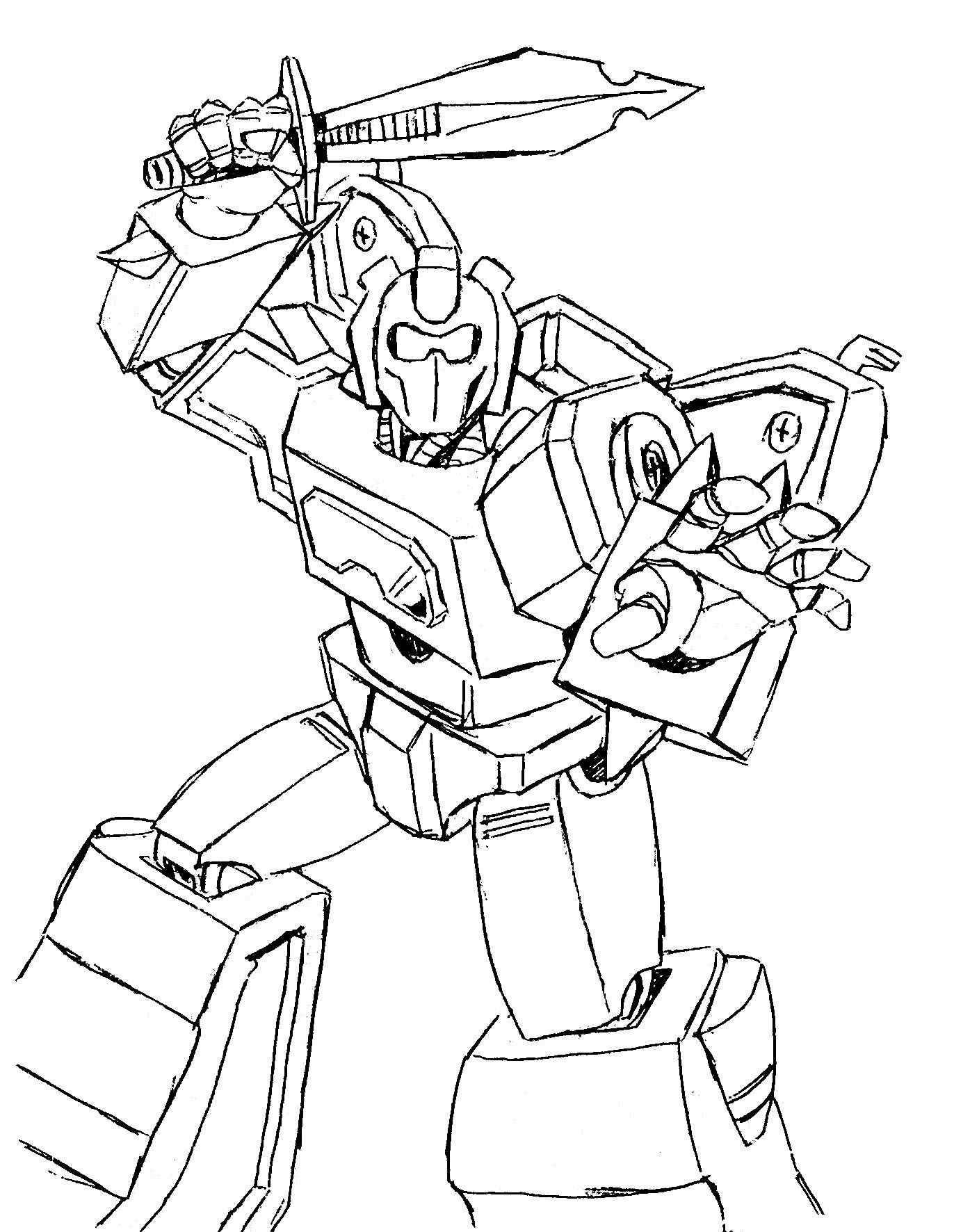 90 Transformer Printable Coloring Pages 54