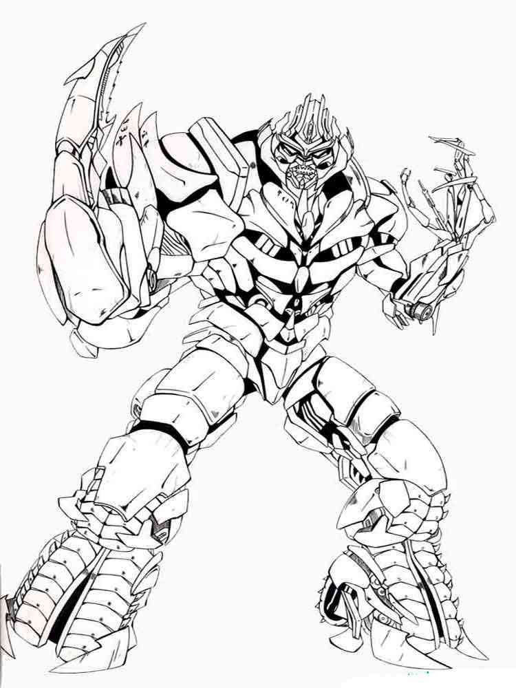 90 Transformer Printable Coloring Pages 55