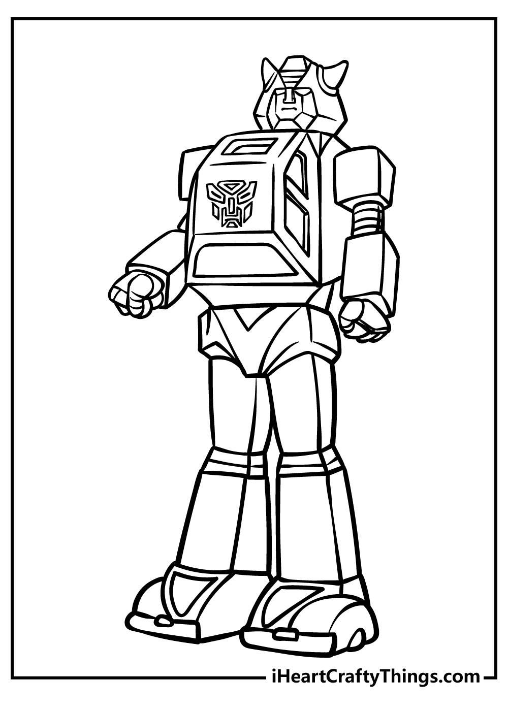 90 Transformer Printable Coloring Pages 59