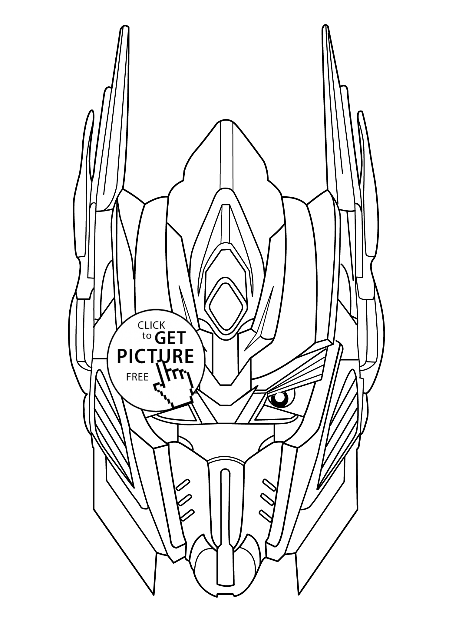 90 Transformer Printable Coloring Pages 7