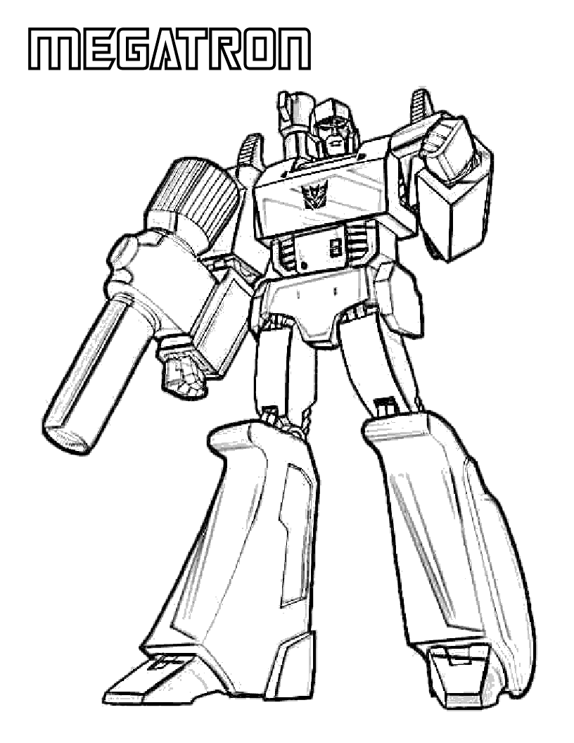 90 Transformer Printable Coloring Pages 75