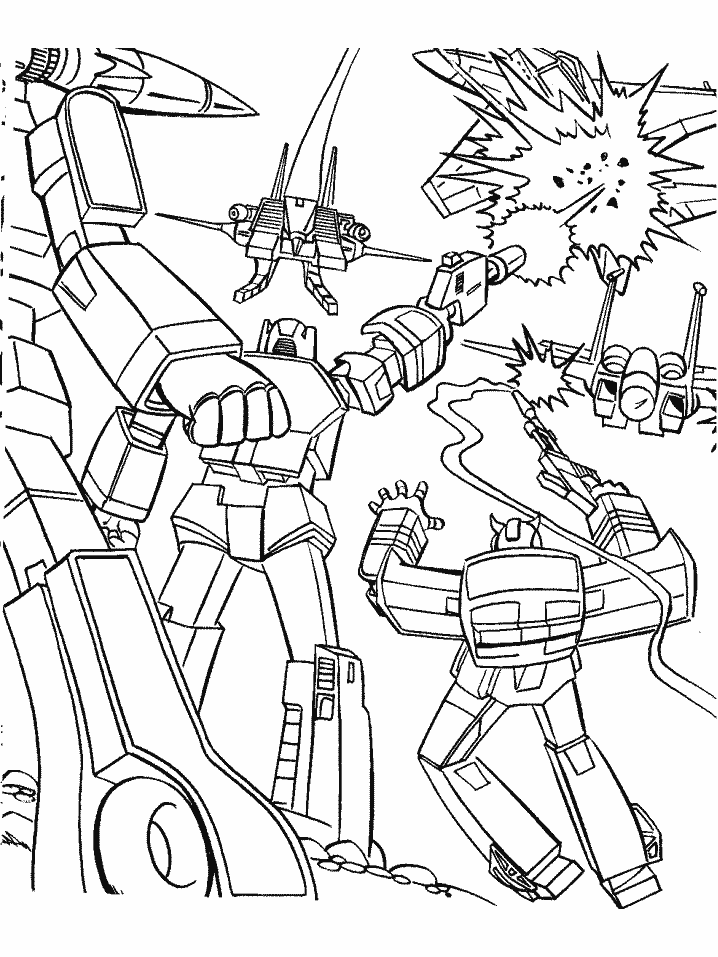 90 Transformer Printable Coloring Pages 85