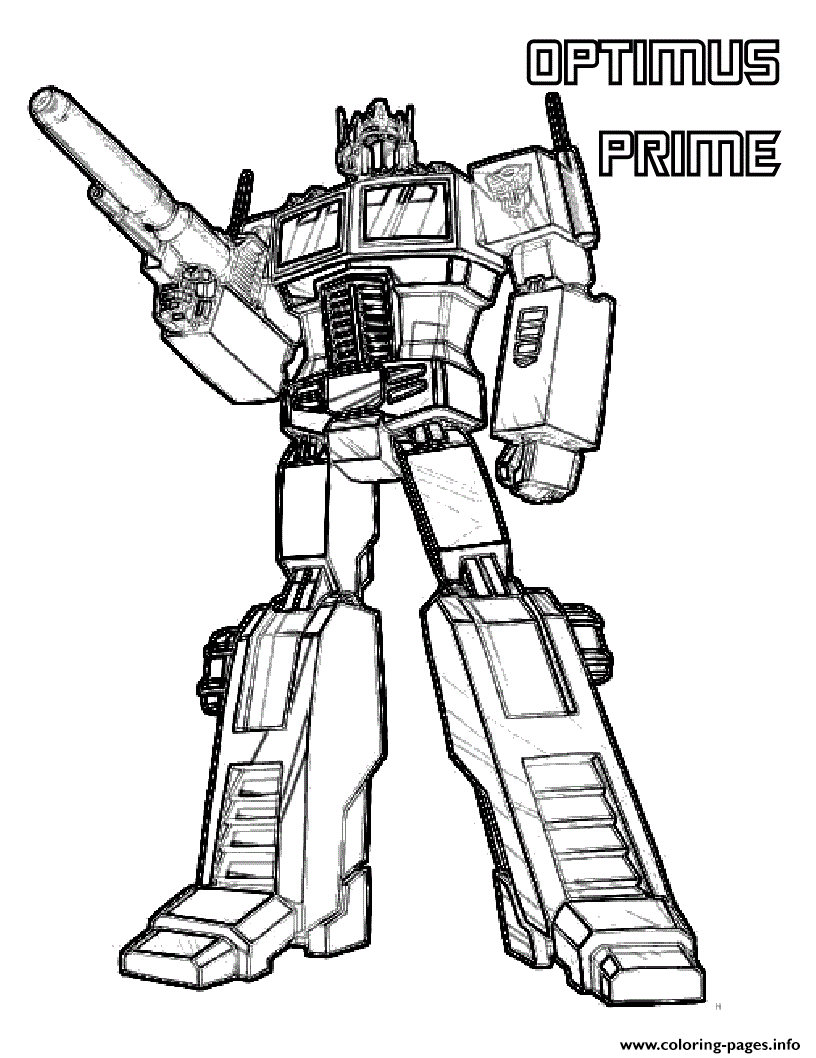 90 Transformer Printable Coloring Pages 89