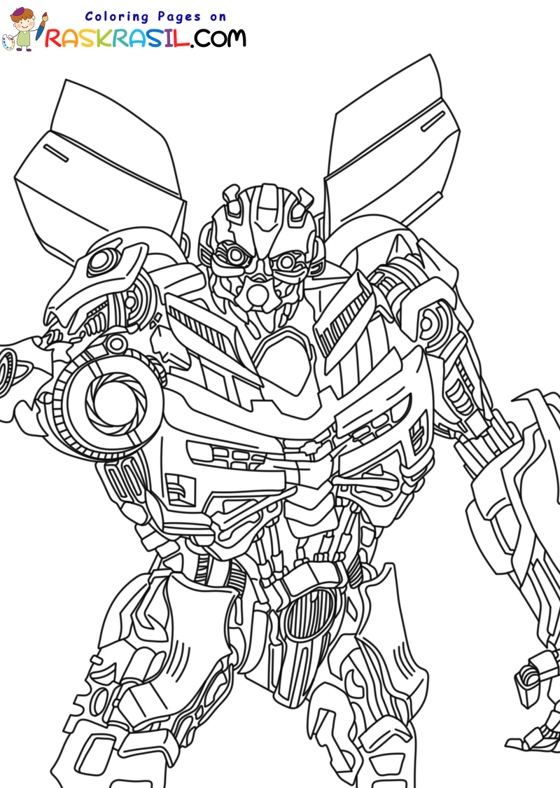 90 Transformer Printable Coloring Pages 9