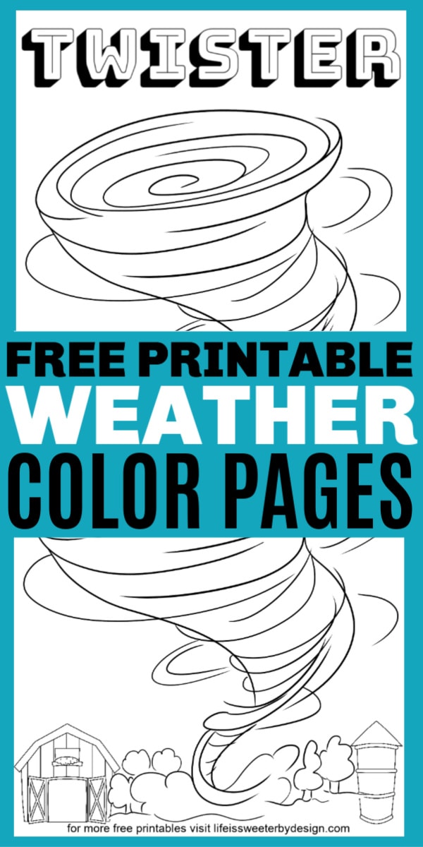 90 Weather Coloring Sheets 92