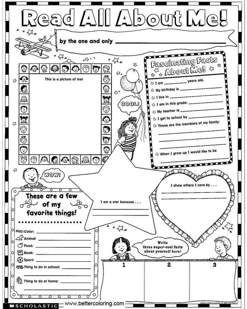 Get 85 All About Me Coloring Sheet Ideas 23