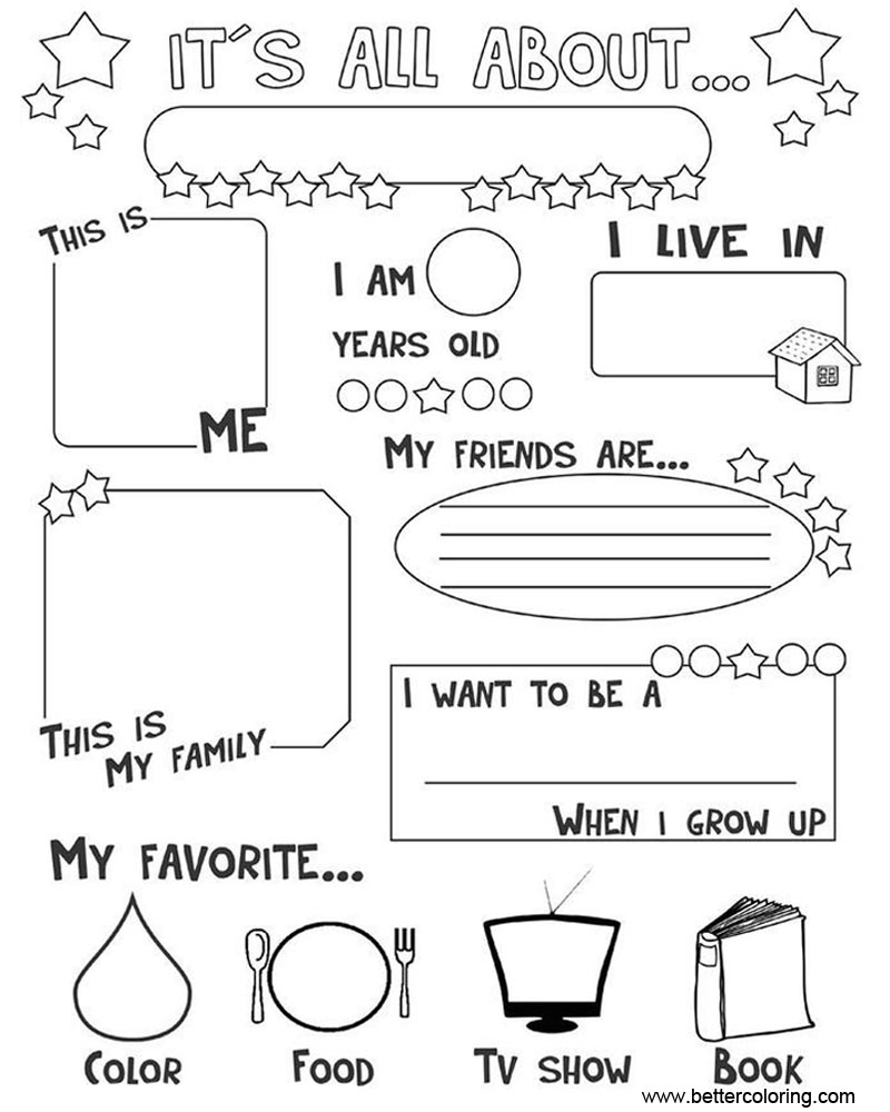 Get 85 All About Me Coloring Sheet Ideas 26