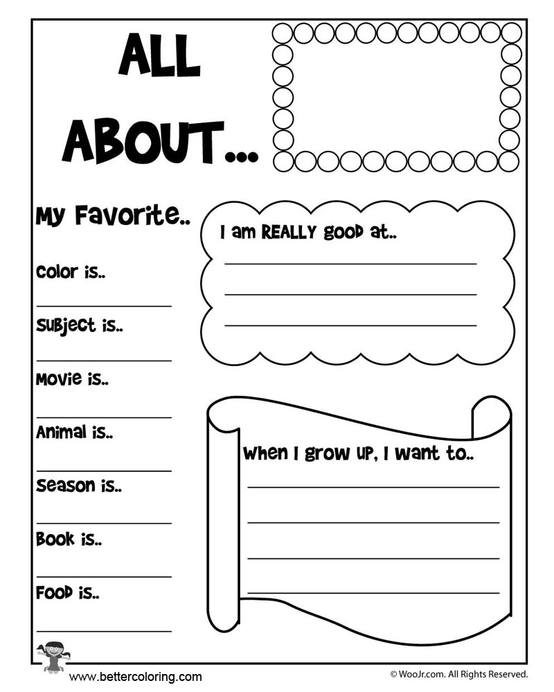 Get 85 All About Me Coloring Sheet Ideas 48