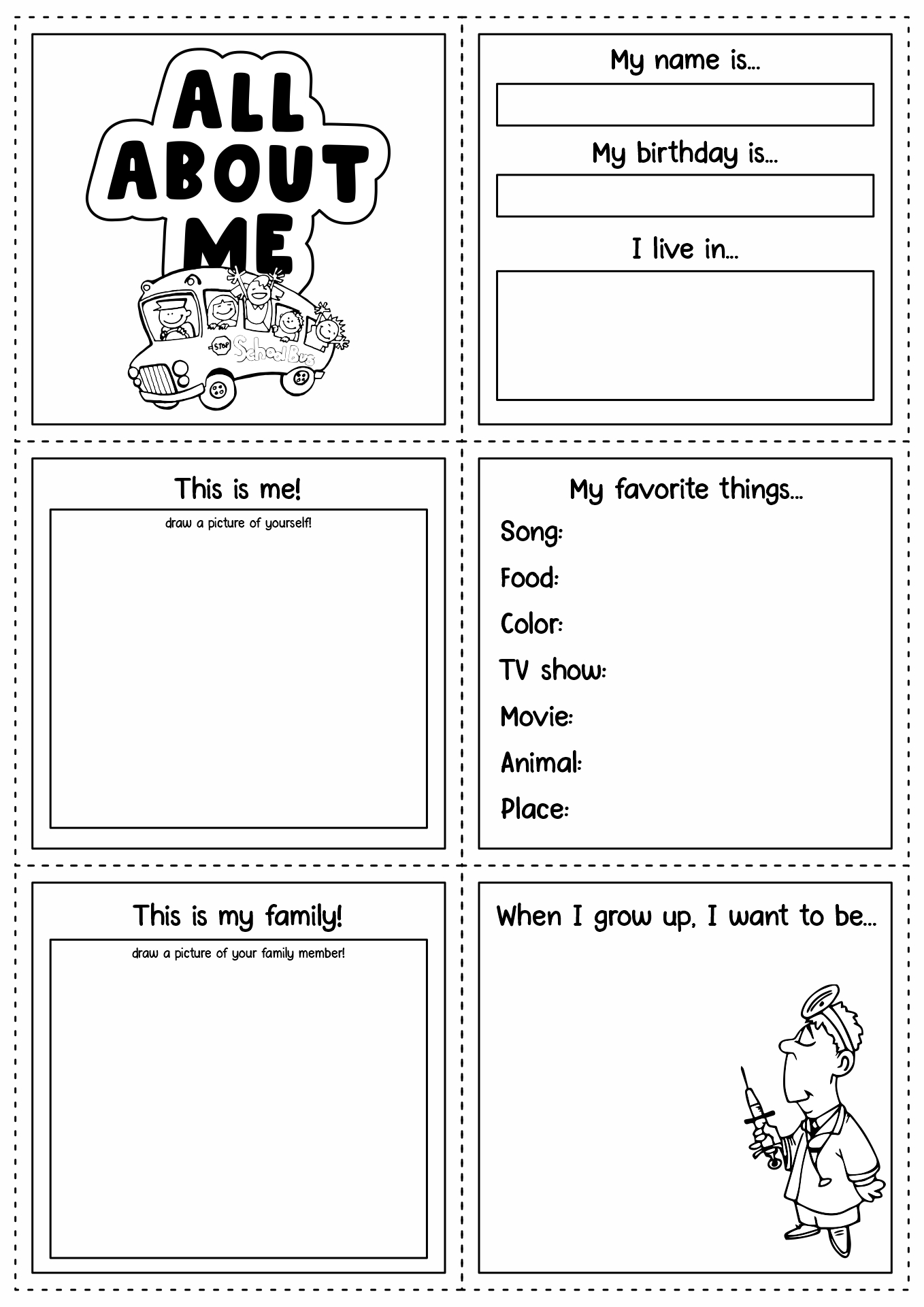 Get 85 All About Me Coloring Sheet Ideas 6