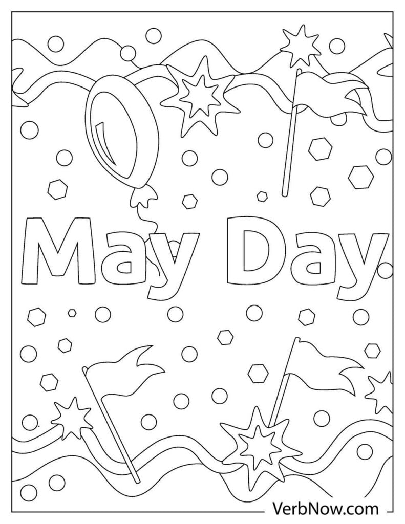 Get 85 Coloring Pages May Ideas 30