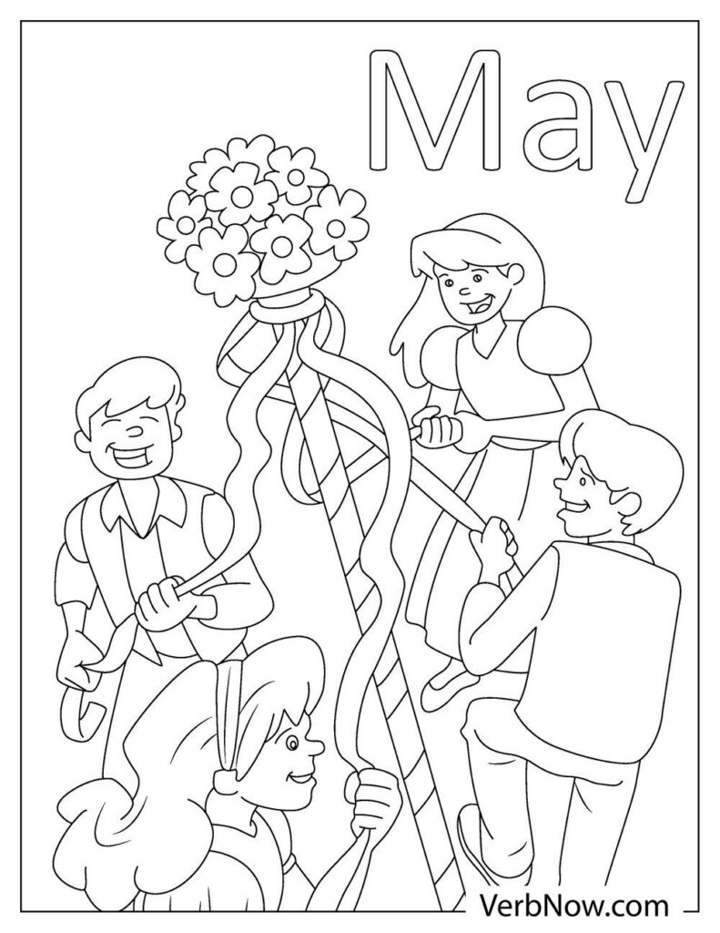 Get 85 Coloring Pages May Ideas 36