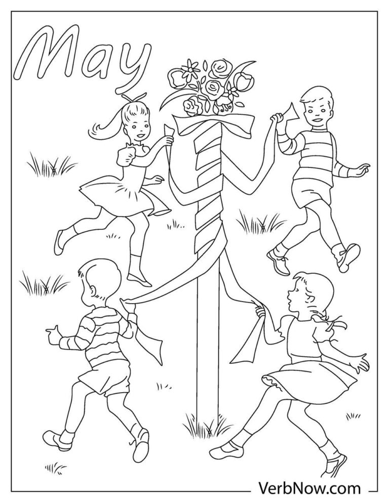 Get 85 Coloring Pages May Ideas 37