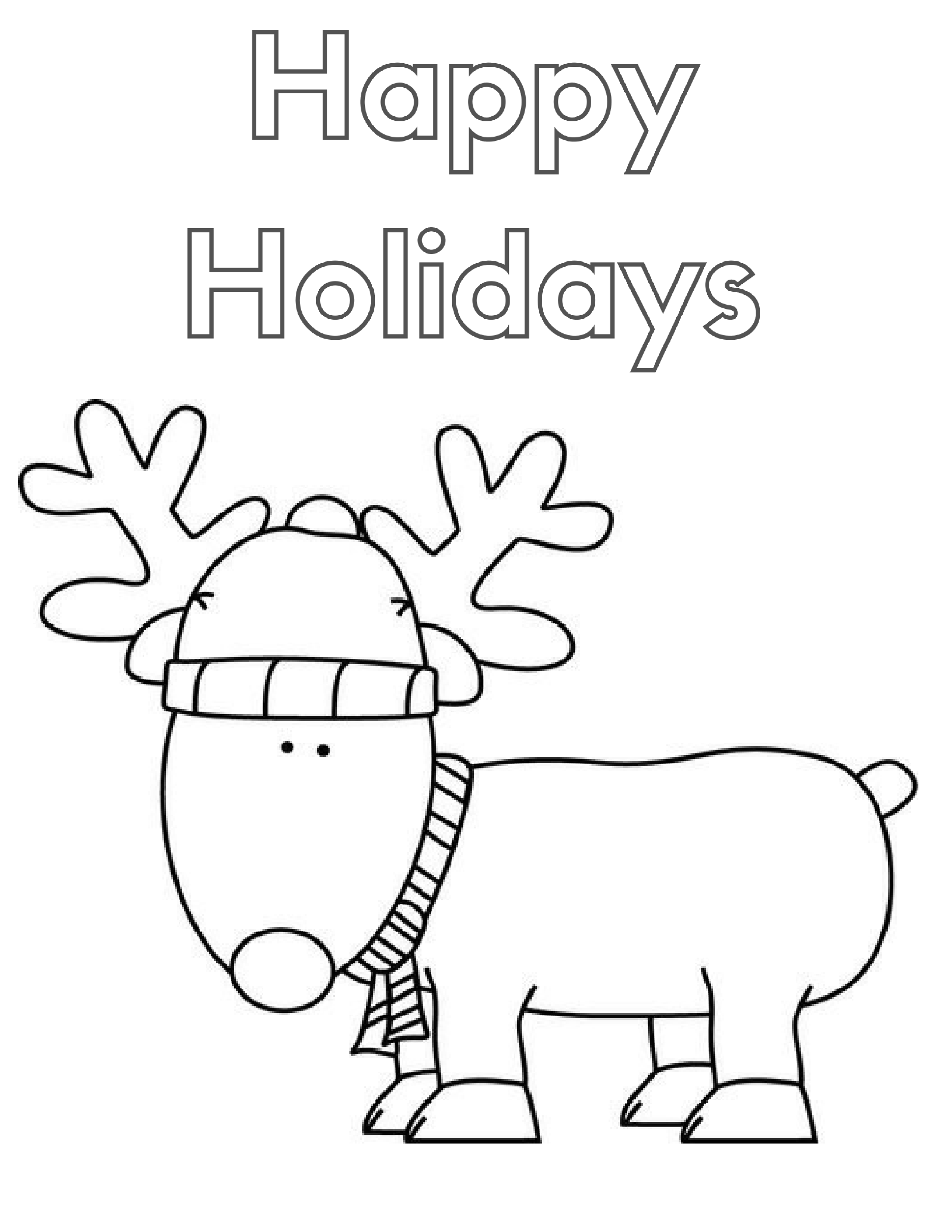 Get 85 Holiday Coloring Pages Free Ideas 2