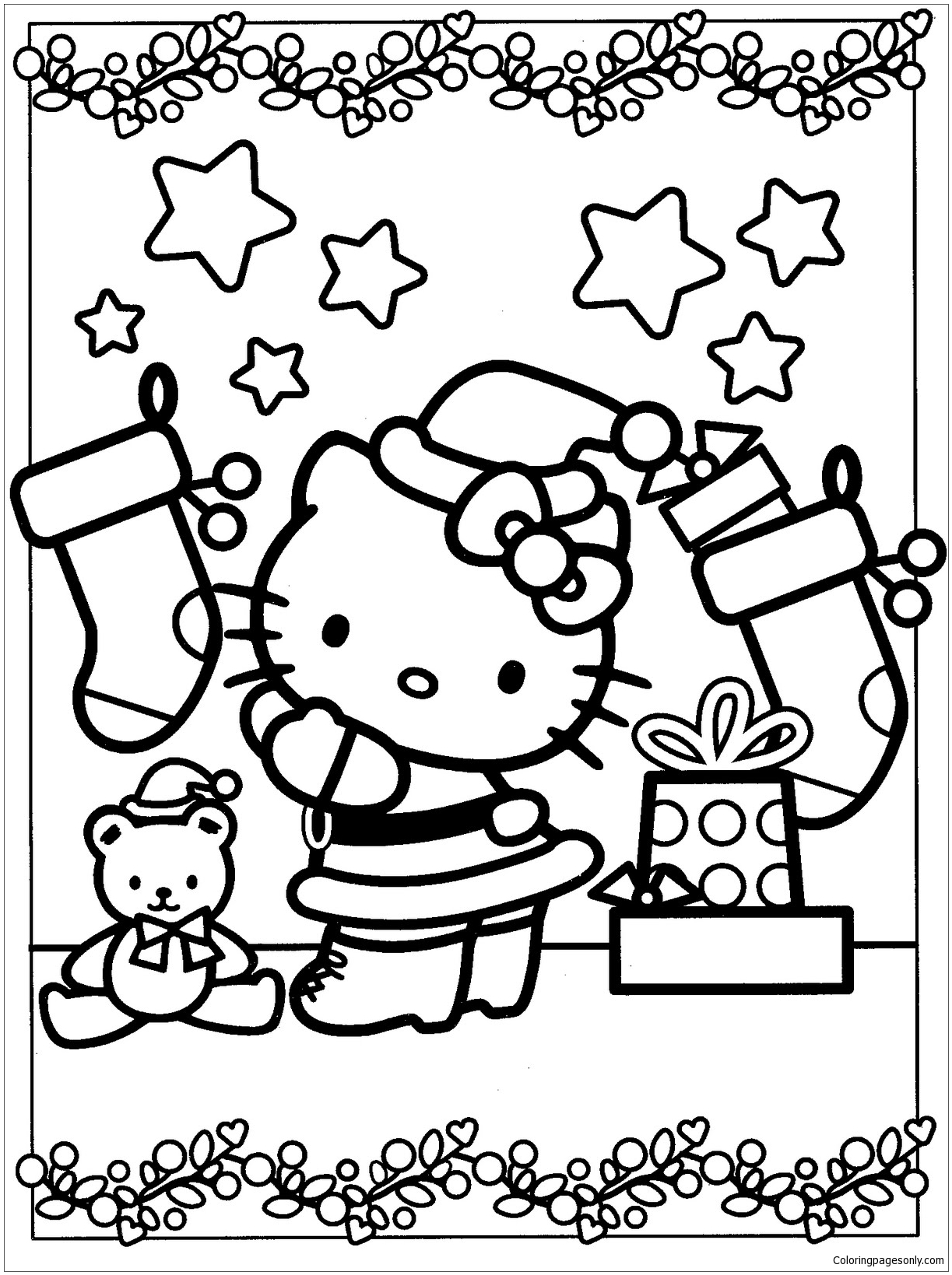 Get 85 Holiday Coloring Pages Free Ideas 29