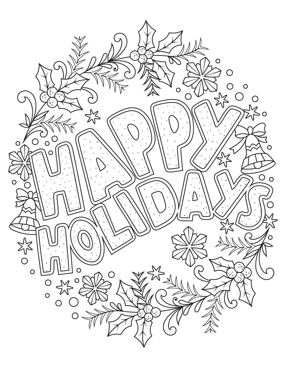 Get 85 Holiday Coloring Pages Free Ideas 31