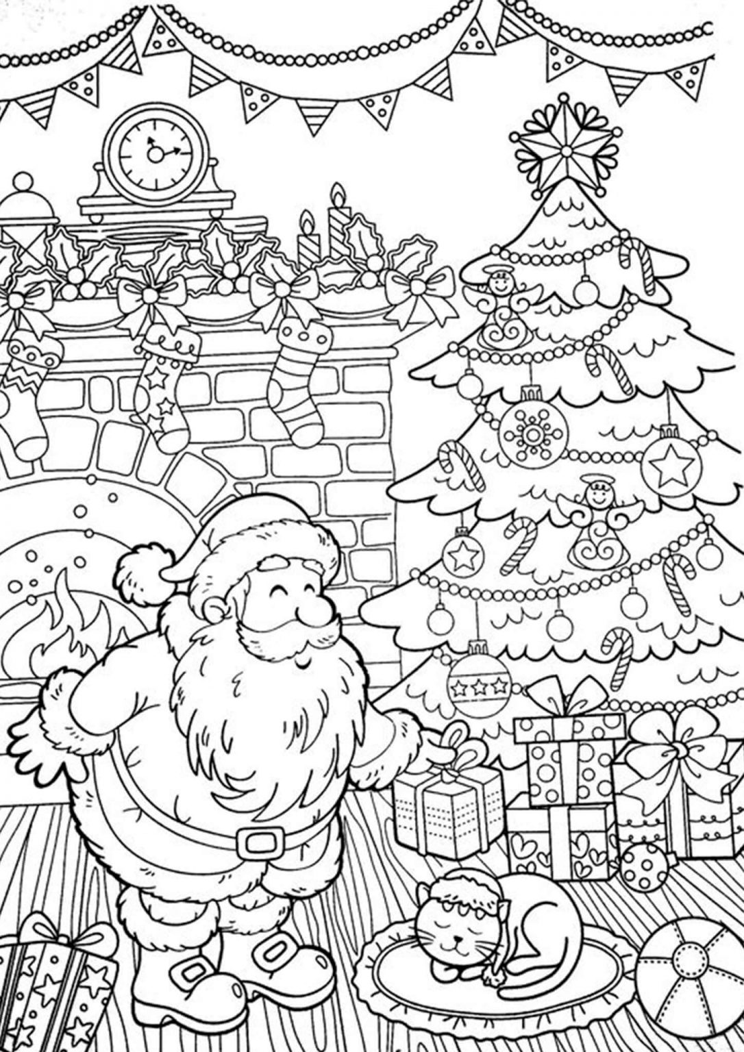 Get 85 Holiday Coloring Pages Free Ideas 59