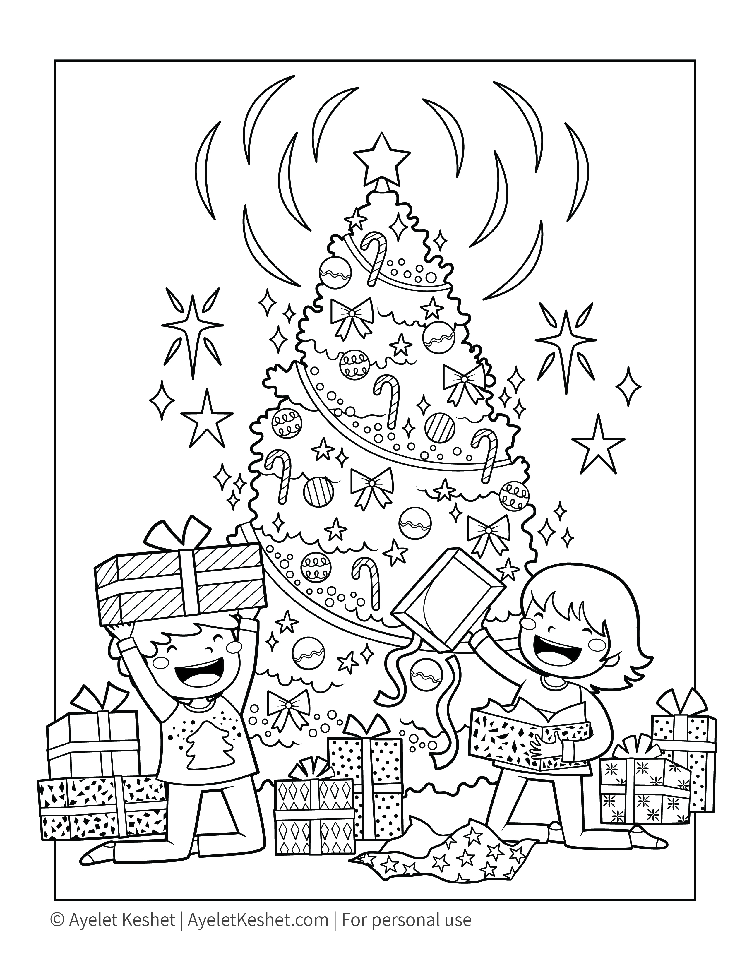 Get 85 Holiday Coloring Pages Free Ideas 7