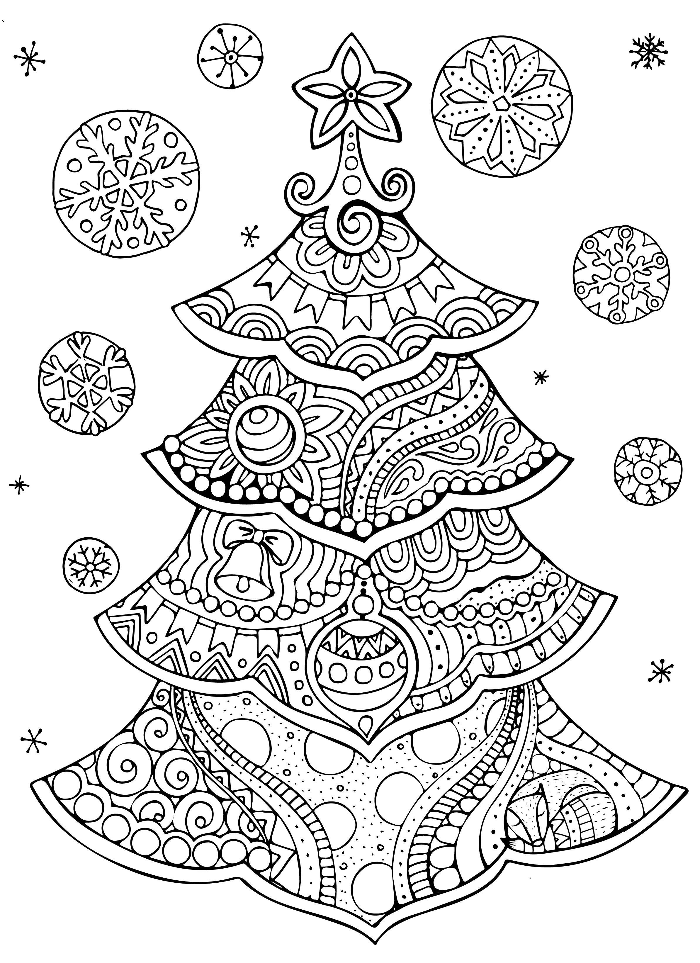 60 Printable Chrismas Coloring Sheets 18