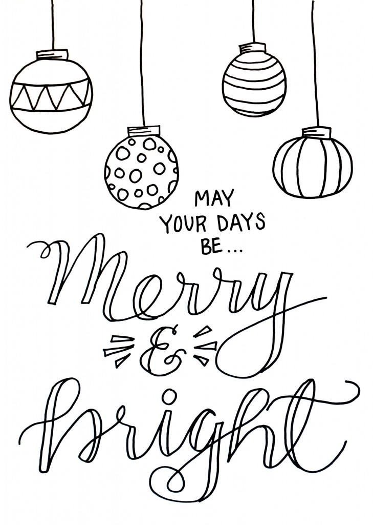 60 Printable Chrismas Coloring Sheets 35