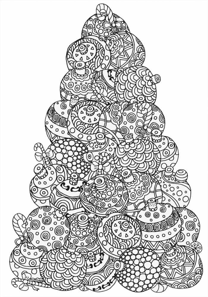 60 Printable Chrismas Coloring Sheets 38