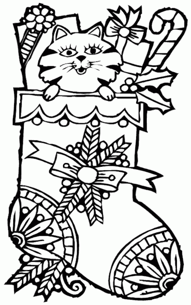 60 Printable Chrismas Coloring Sheets 50