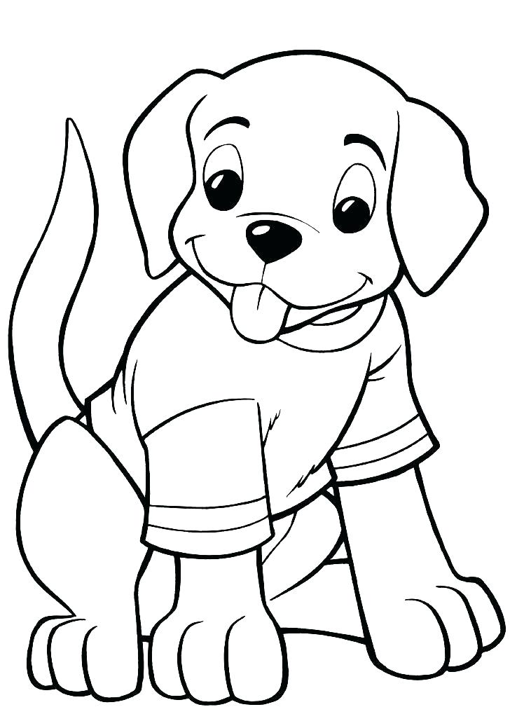 60 Printable Coloring Pages Puppies 21