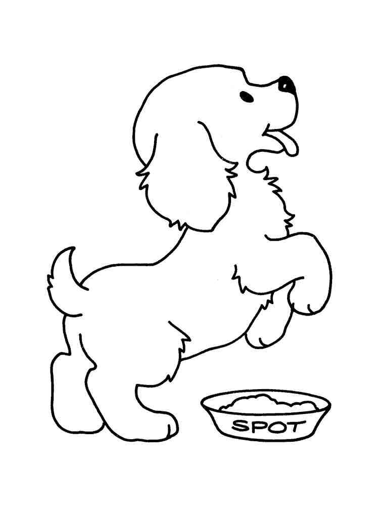 60 Printable Coloring Pages Puppies 27