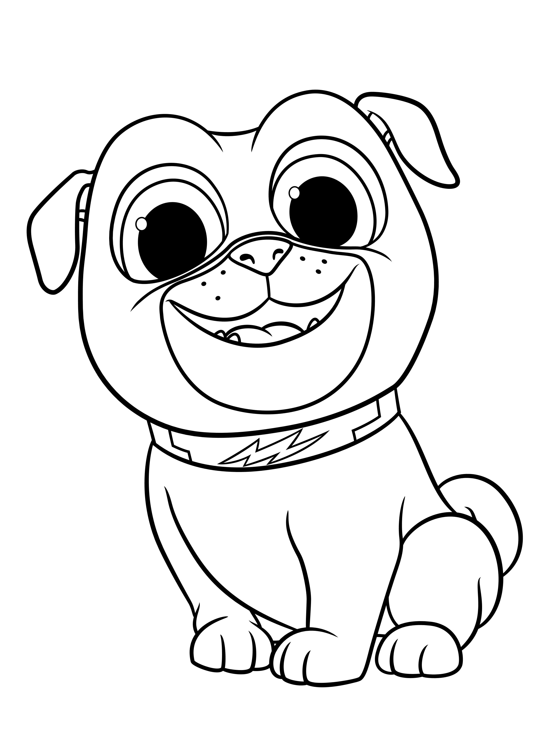 60 Printable Coloring Pages Puppies 29