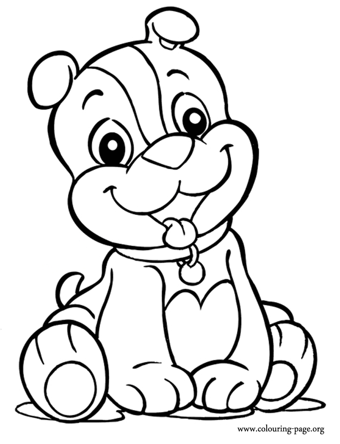 60 Printable Coloring Pages Puppies 34