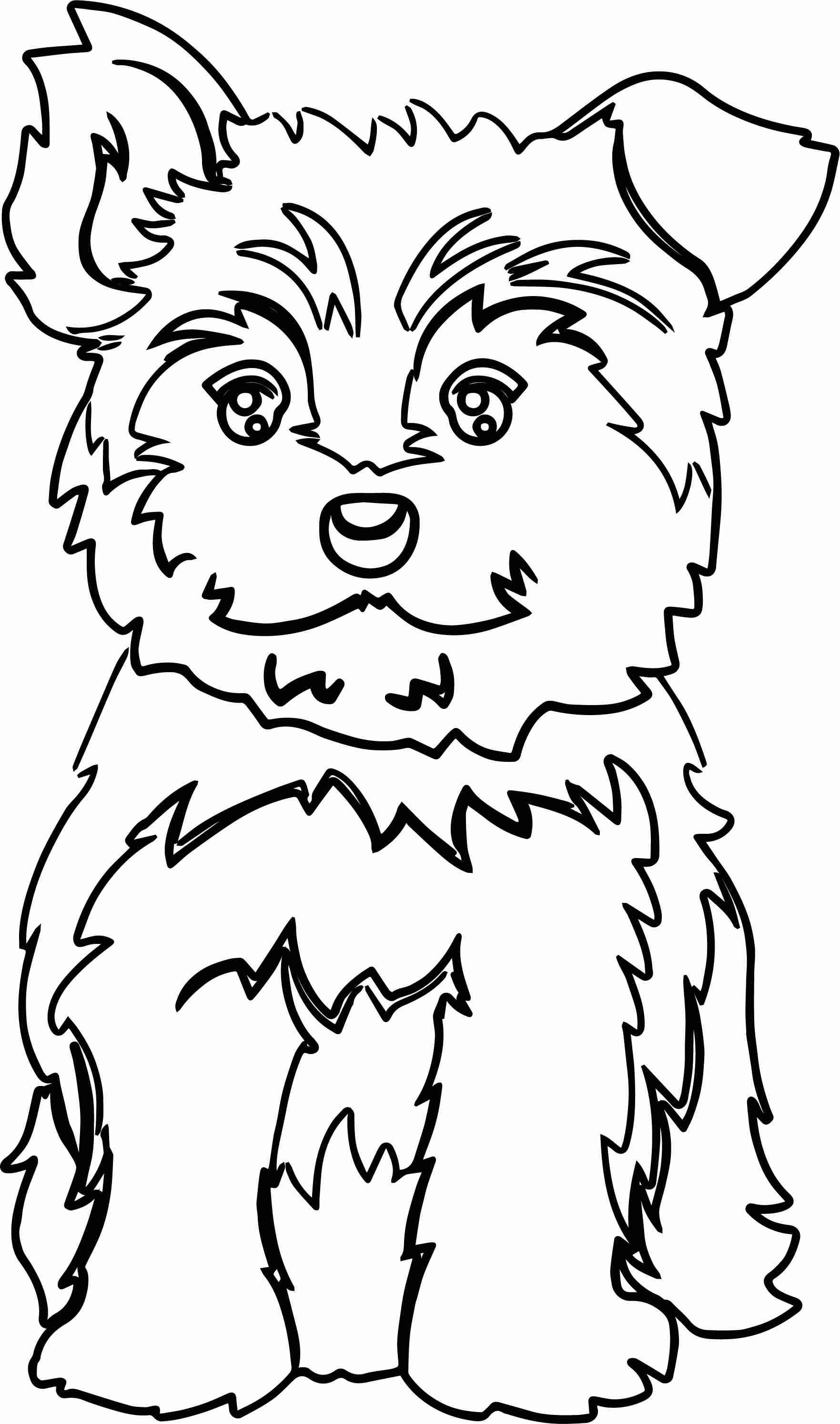 60 Printable Coloring Pages Puppies 4