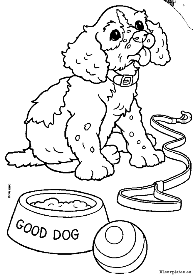 60 Printable Coloring Pages Puppies 47