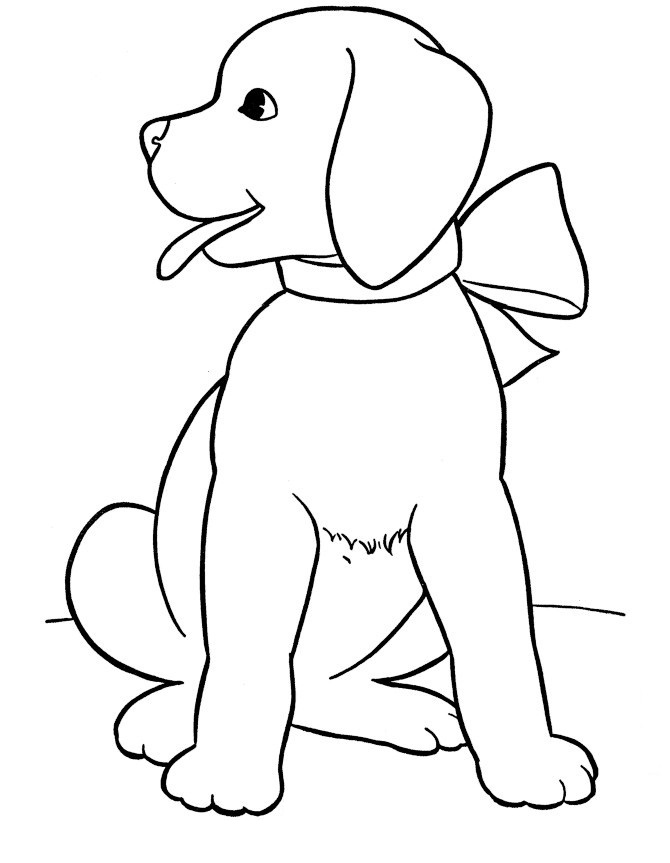 60 Printable Coloring Pages Puppies 54