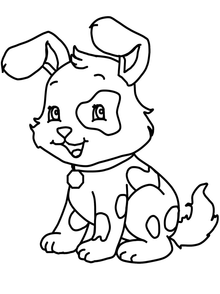 60 Printable Coloring Pages Puppies 55