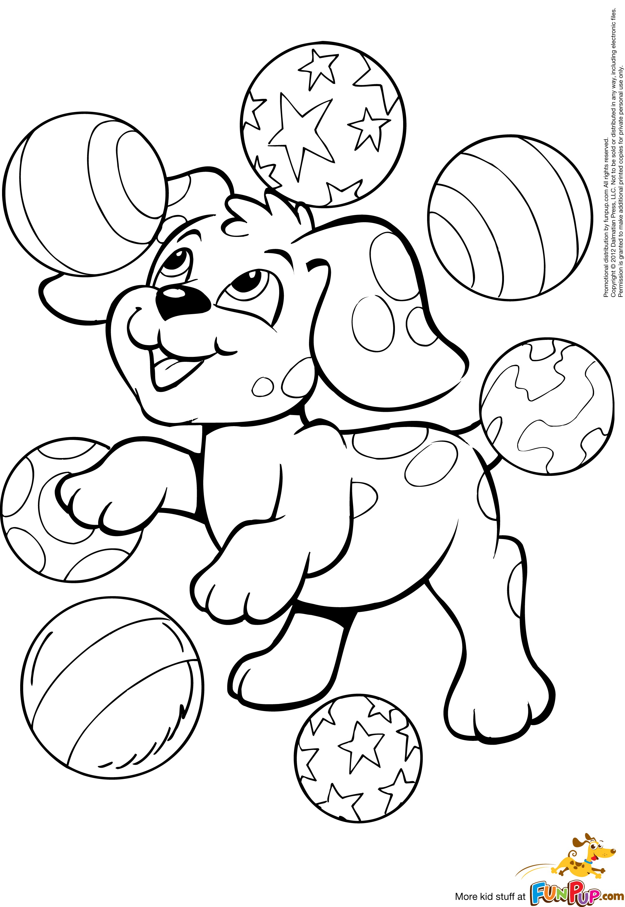 60 Printable Coloring Pages Puppies 9