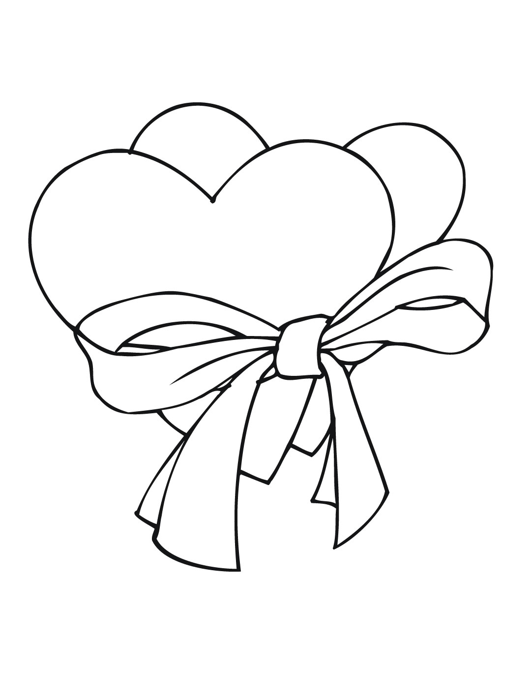 60 Printable Heart Coloring Picture 25