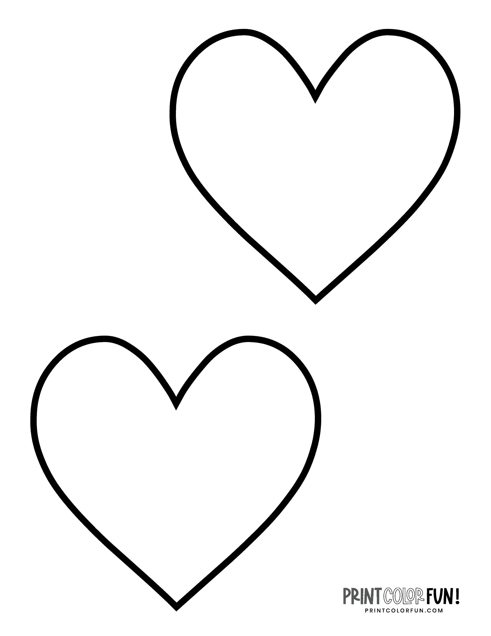 60 Printable Heart Coloring Picture 26