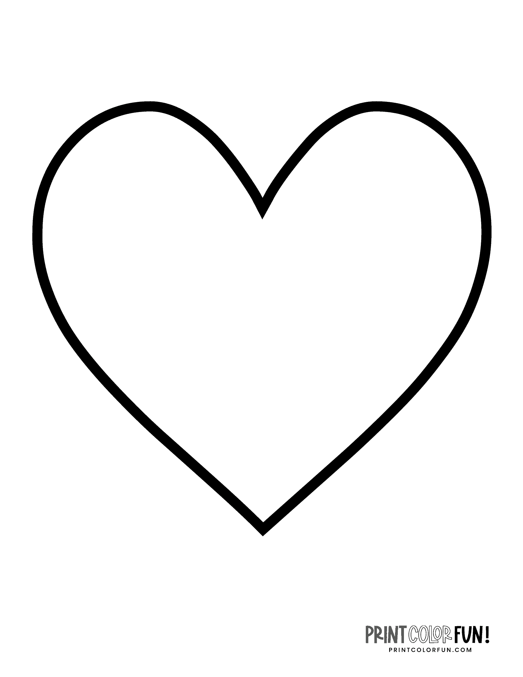 60 Printable Heart Coloring Picture 33