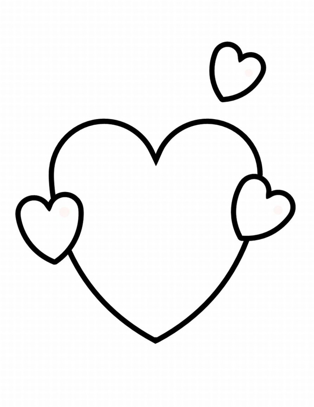 60 Printable Heart Coloring Picture 40