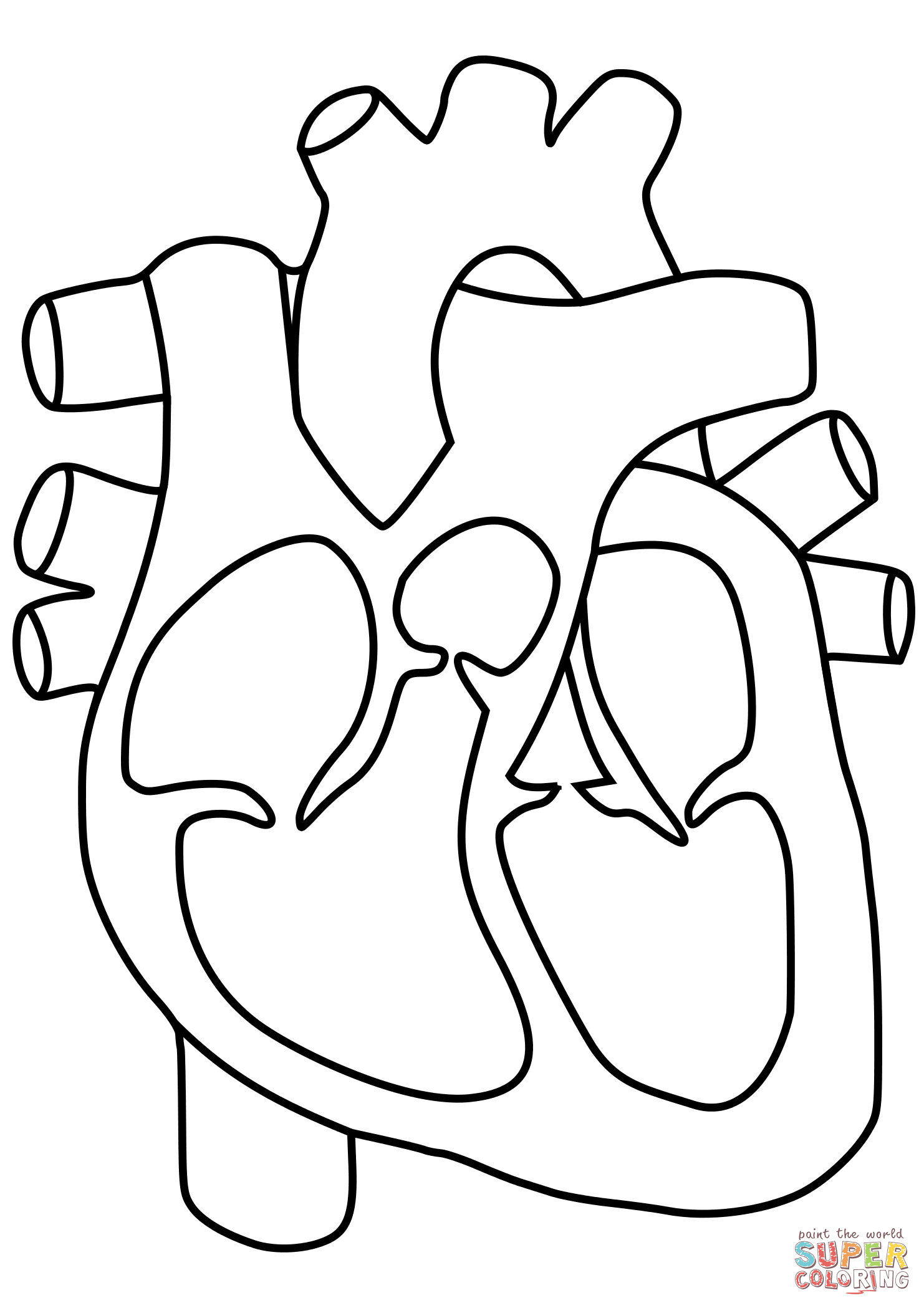 60 Printable Heart Coloring Picture 42