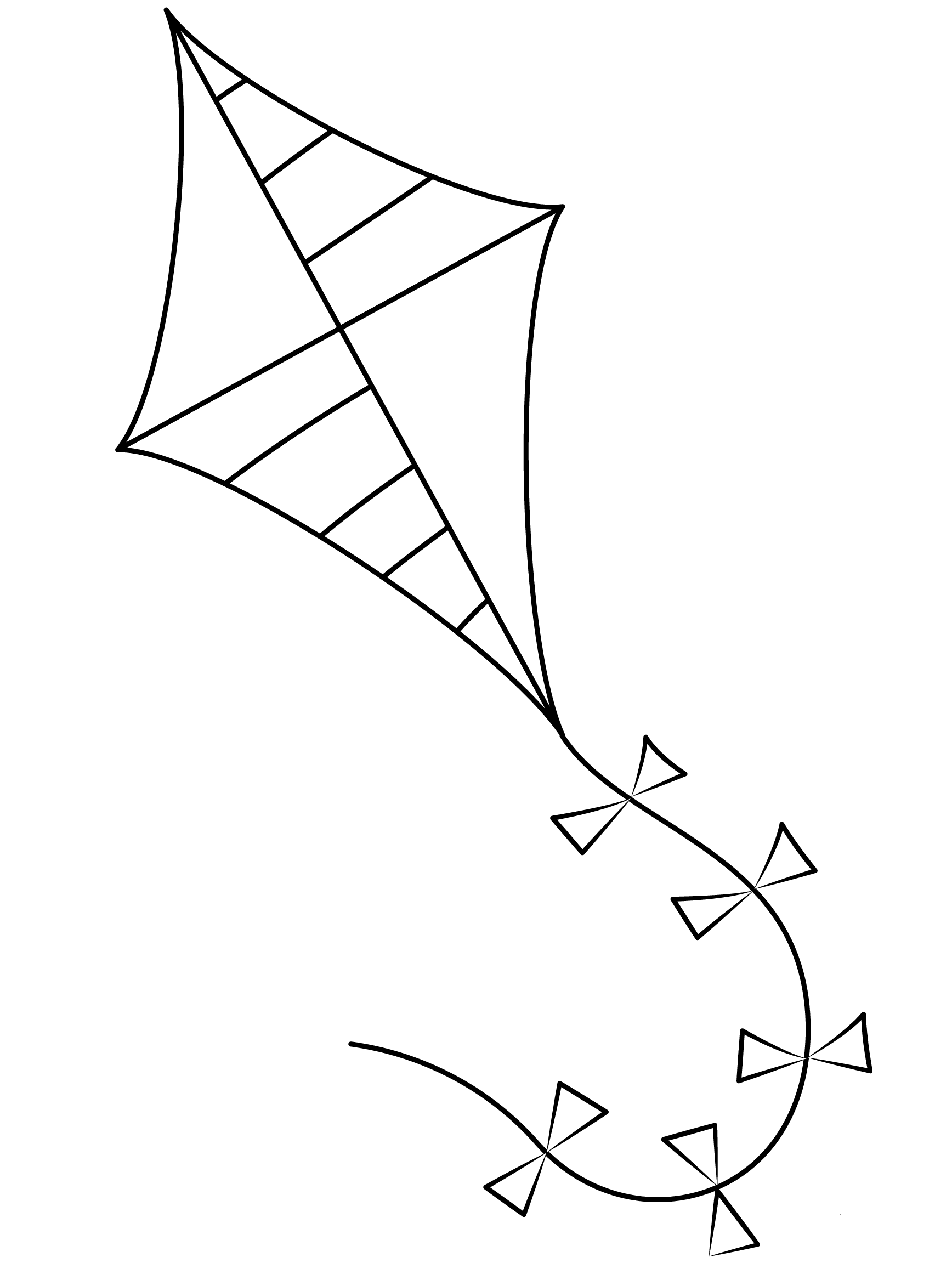 60 Printable Kite Coloring Pages 27