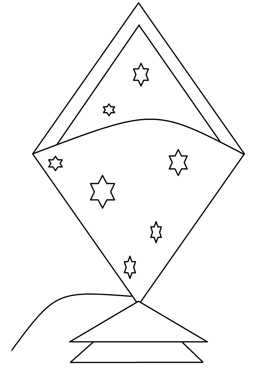 60 Printable Kite Coloring Pages 36