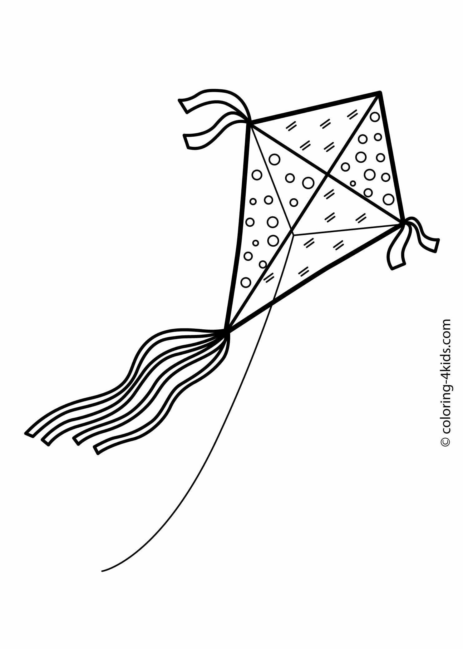 60 Printable Kite Coloring Pages 37