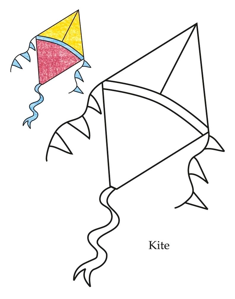 60 Printable Kite Coloring Pages 40