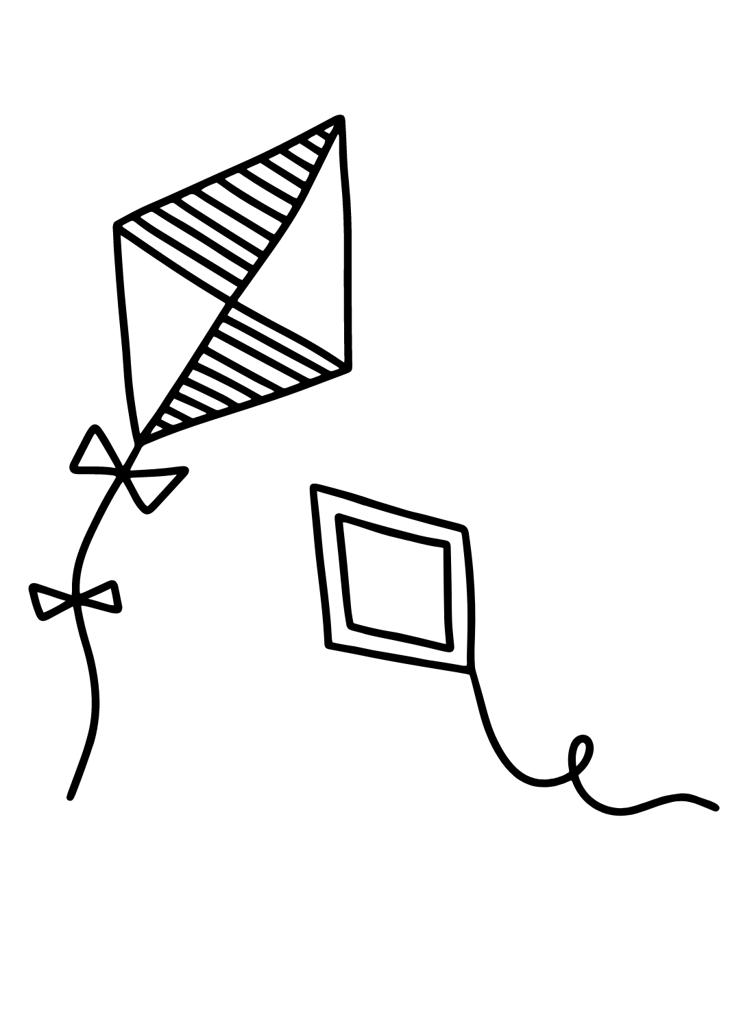 60 Printable Kite Coloring Pages 41