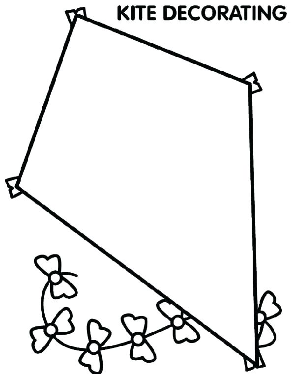 60 Printable Kite Coloring Pages 47