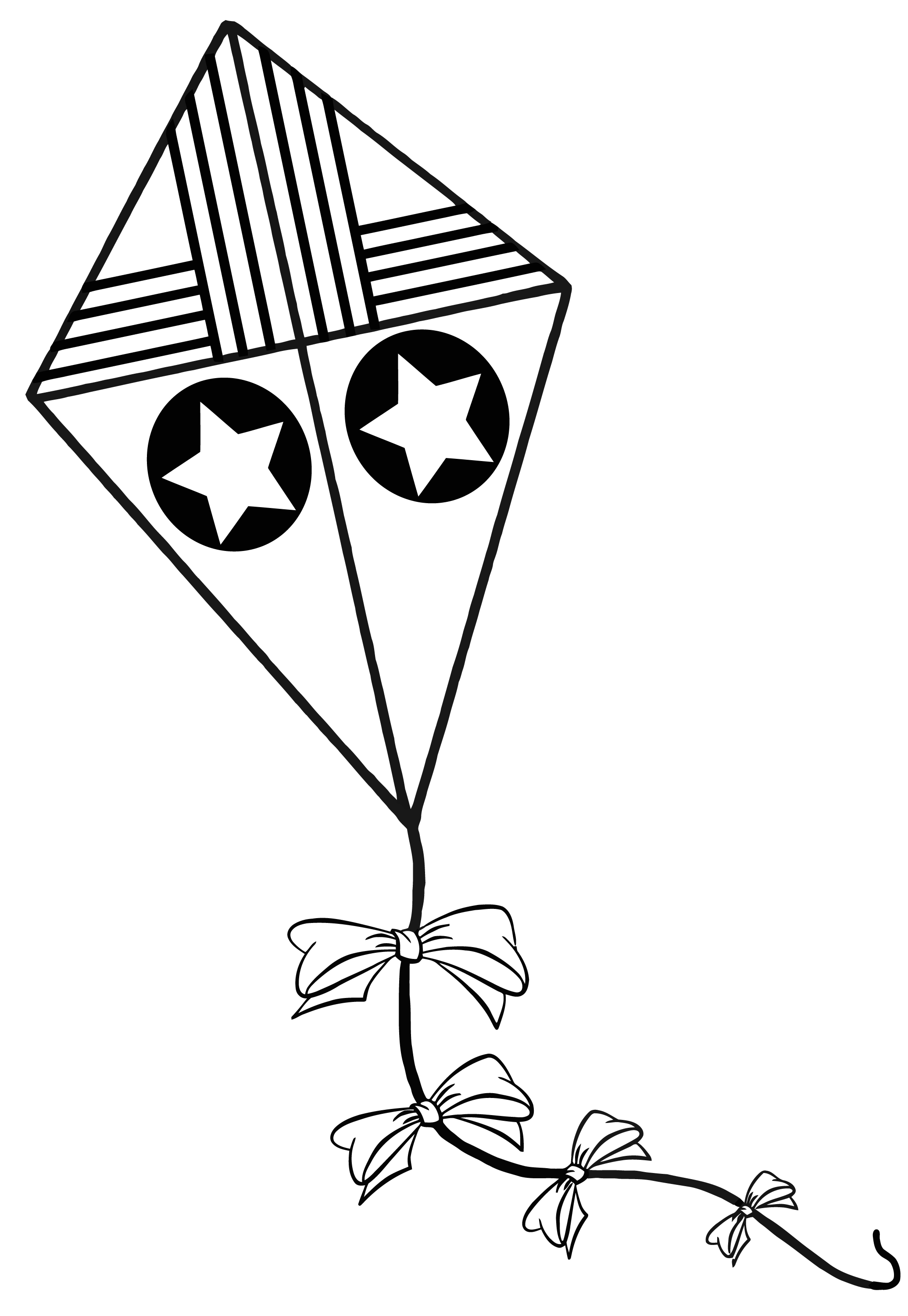 60 Printable Kite Coloring Pages 54