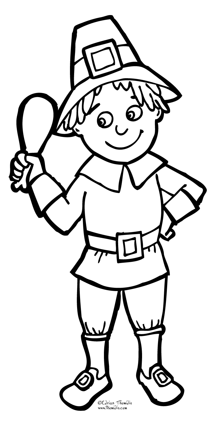 60 Printable Pilgrims Coloring Pages 19